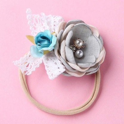 Newborn Baby Girl Princess Hairbands - Style Floral - Smart Shoppers Deal