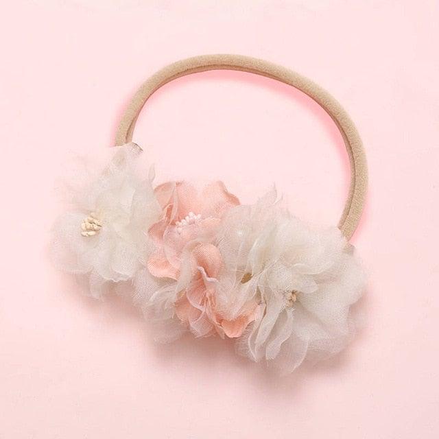 Newborn Baby Girl Princess Hairbands - Style Floral - Smart Shoppers Deal