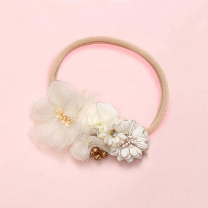 Newborn Baby Girl Princess Hairbands - Style Floral - Smart Shoppers Deal