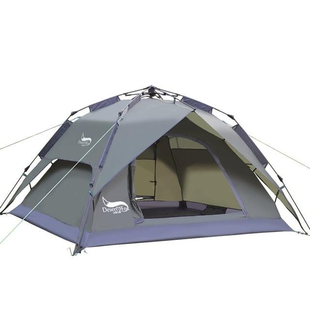 Portable Automatic Tent for 3-4 Person Family - Instant Setup for Hiking, Camping and Travel - Smart Shoppers Deal