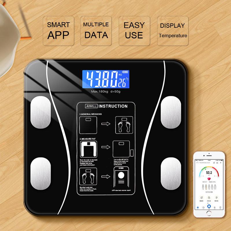 Smart Wireless Digital Bathroom Weight Scale | Achieve Your Fitness Goals | New Version | - Smart Shoppers Deal