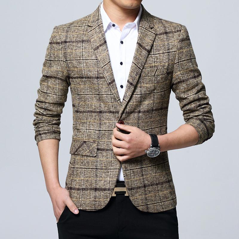 Casual and Stylish Slim Fit Men's Blazer - Style 2022 - Smart Shoppers Deal