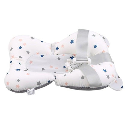 Non-Slip Bathtub Cushion Padded Seat with Safety Belts - Newborn Babies - Smart Shoppers Deal