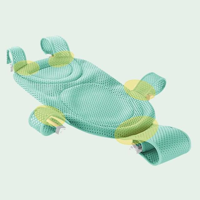 Non-Slip Bathtub Cushion Padded Seat with Safety Belts - Newborn Babies - Smart Shoppers Deal