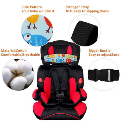 Baby Car Seat Adjustable Head & Neck Support - Safe Travel Pillow - Smart Shoppers Deal