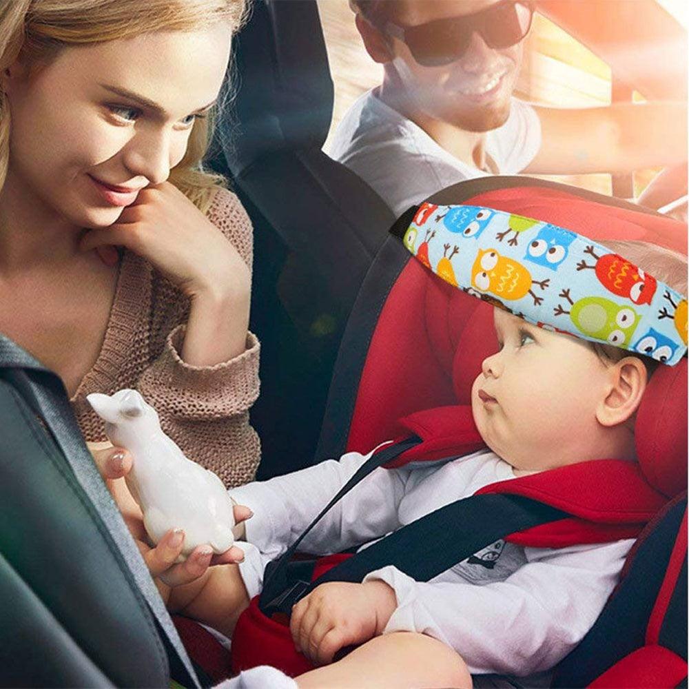 Baby Car Seat Adjustable Head & Neck Support - Safe Travel Pillow - Smart Shoppers Deal