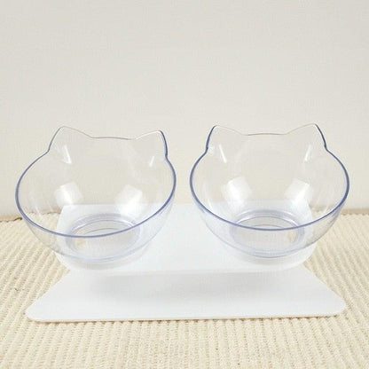 Non-slip Double Pet Bowl for Cats and Dogs. - Smart Shoppers Deal