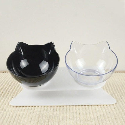 Non-slip Double Pet Bowl for Cats and Dogs. - Smart Shoppers Deal