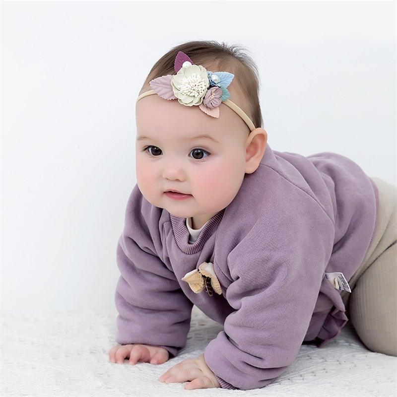 Newborn Baby Girl Princess Hairbands - Style Floral - Smart Shoppers Deal