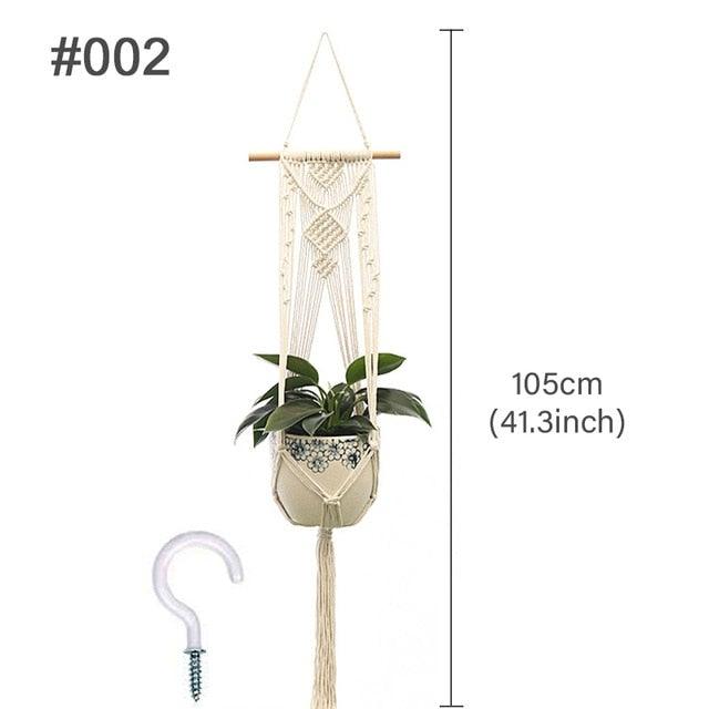 Handmade Plant and Flower Hanger - Eco Friendly Home Decor - Smart Shoppers Deal