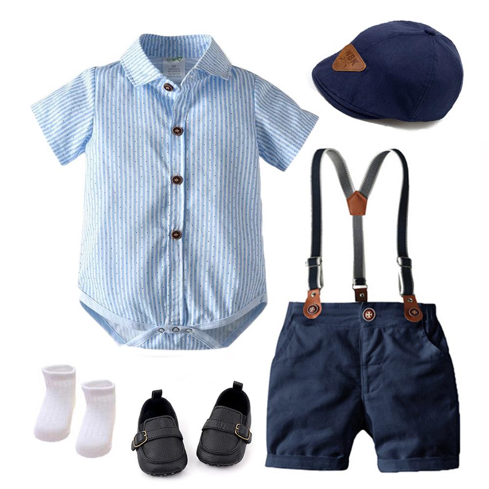 Summer Party Dress for Baby Boys - 7 pieces set - Smart Shoppers Deal