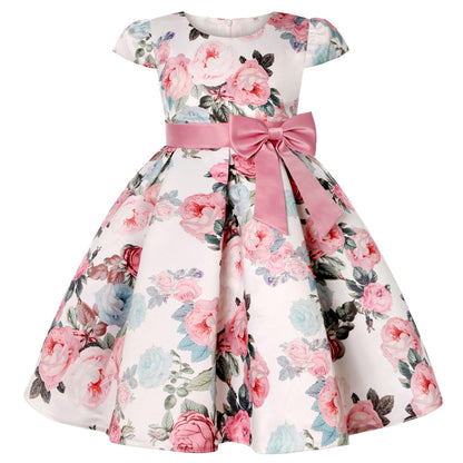 Flower Elegant Causal Princess Party Dresses for Baby Girl - Smart Shoppers Deal