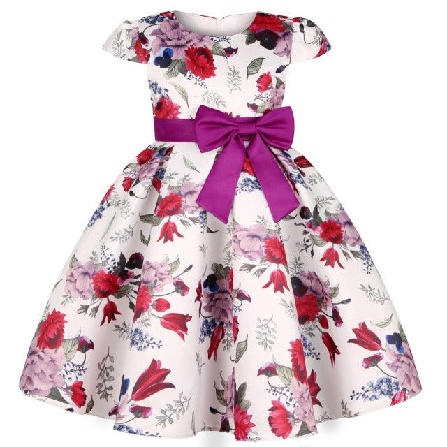 Flower Elegant Causal Princess Party Dresses for Baby Girl - Smart Shoppers Deal