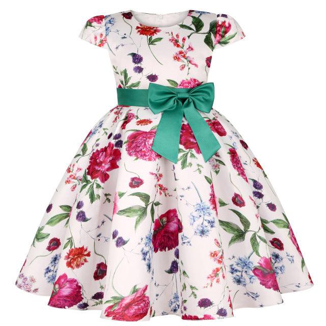 Flower Elegant Causal Princess Party Dresses for Baby Girl - Smart Shoppers Deal