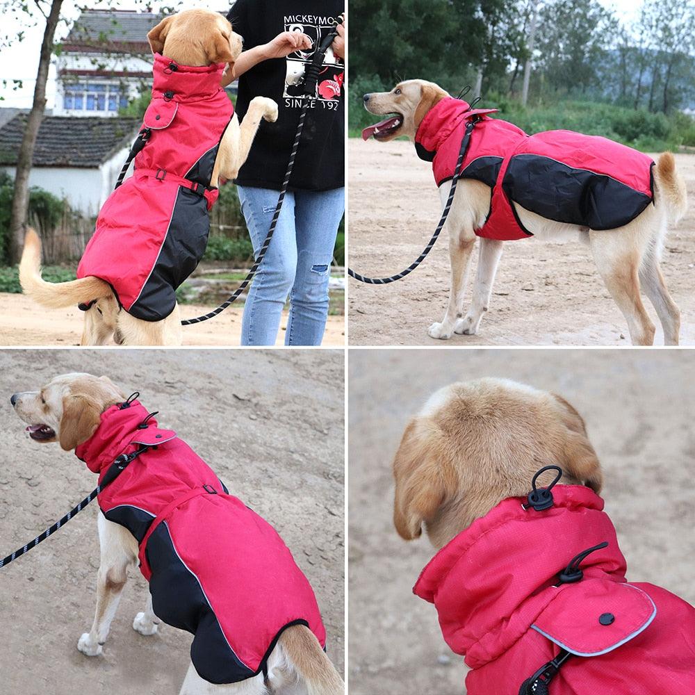 Waterproof Warm Dog Coat / Jacket - Medium to Large Dogs - Smart Shoppers Deal