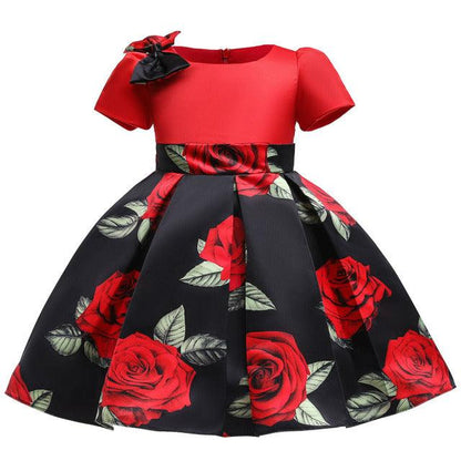 Flower Elegant Causal Princess Party Dresses for Baby Girl - Smart Shoppers Deal