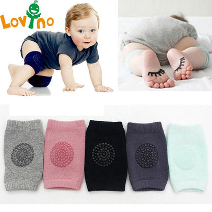 Anti Slip Cotton Knee Pads for Crawling Babies - Smart Shoppers Deal