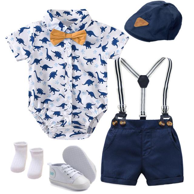 Summer Party Dress for Baby Boys - 7 pieces set - Smart Shoppers Deal