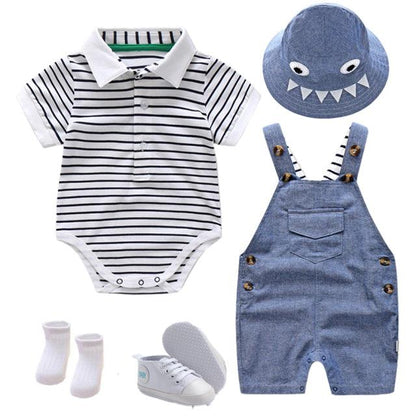 Summer Party Dress for Baby Boys - 7 pieces set - Smart Shoppers Deal