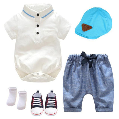 Summer Party Dress for Baby Boys - 7 pieces set - Smart Shoppers Deal