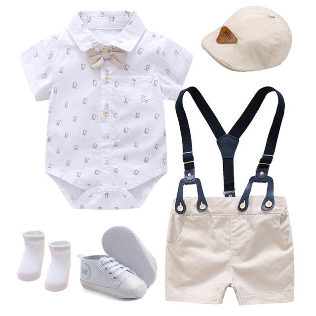 Summer Party Dress for Baby Boys - 7 pieces set - Smart Shoppers Deal