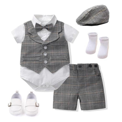 Summer Party Dress for Baby Boys - 7 pieces set - Smart Shoppers Deal