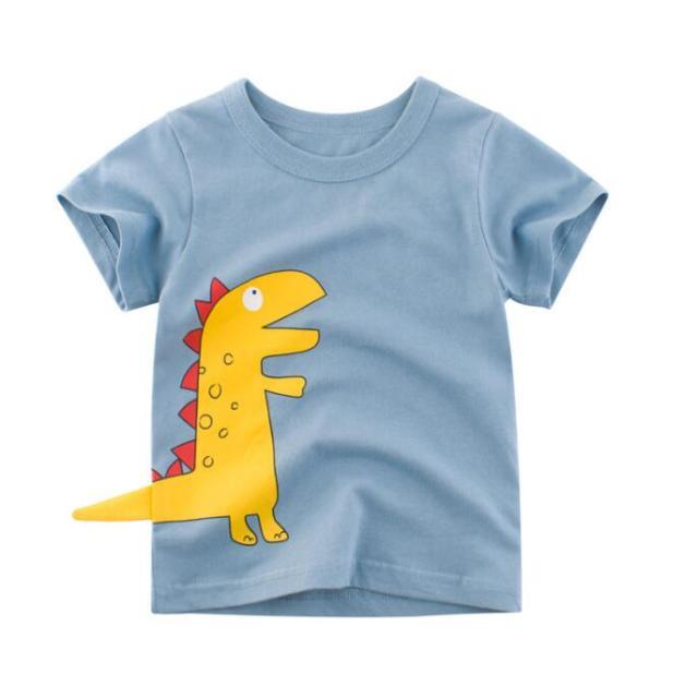 DINOSAUR and Cute Animal Cartoon Designer T-shirts for Baby Boy | Pure Cotton Summer Style - Smart Shoppers Deal