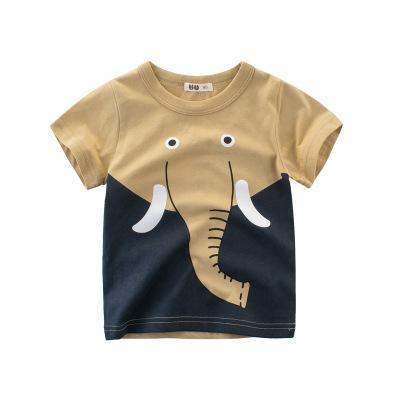 DINOSAUR and Cute Animal Cartoon Designer T-shirts for Baby Boy | Pure Cotton Summer Style - Smart Shoppers Deal